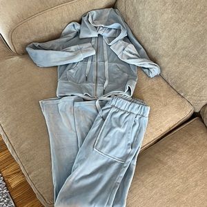 Velour set from Macys